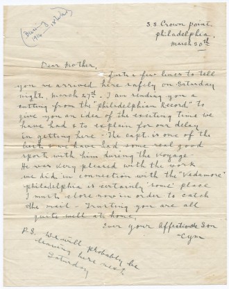 Cymbert Ellison Letter E