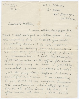 Cymbert Ellison Letter I