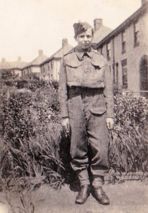 Eric Renshaw, Army Cadet aged 14 in 1944