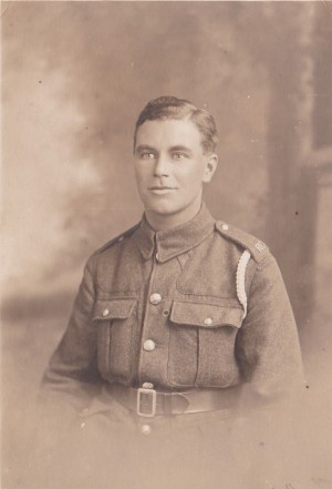 Fred Renshaw, Eric's Father,who served in the 1914-18 War in France