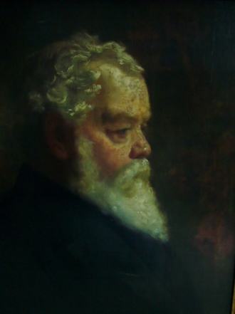 Ebenezer Hall, portrait by Joseph Herbert Bentley R.B.A., 1896