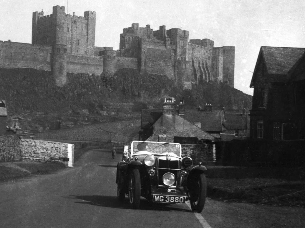 The rebuilt MG 3880 in Bamburgh in 1940