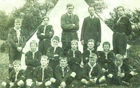 21st Sheffield (Cherrytree) Scouts, 1st August 1915.