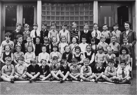 Totley County School Reception Class, June 1953