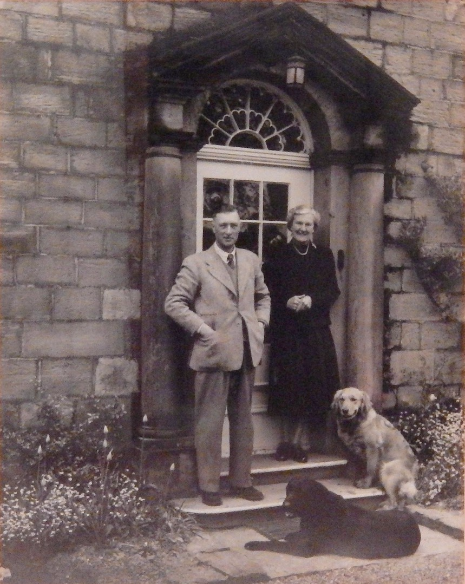 Robert and Kathleen Grayson at Brook Hall, 1953