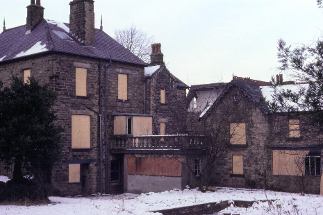 Brook House boarded up in 1978