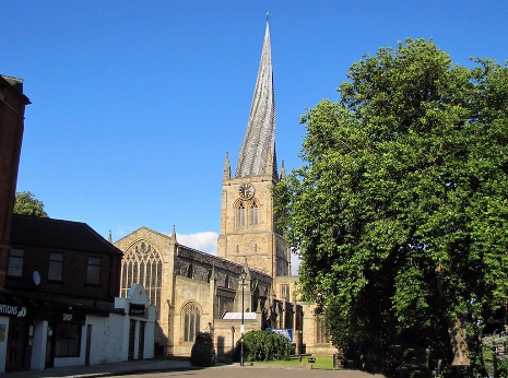 The Church of St. Mary and All Saints, Chesterfield