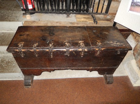 Church safe, dating from 1638