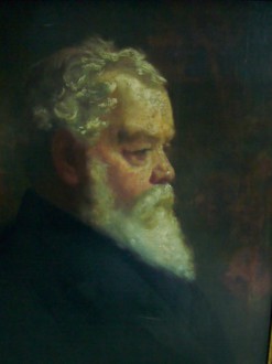 Ebenezer Hall, portrait by Joseph Herbert Bentley R.B.A.