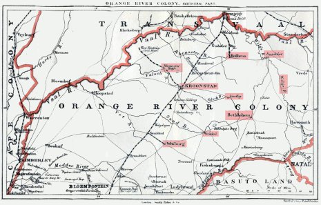 Orange River Colony in the Boer War