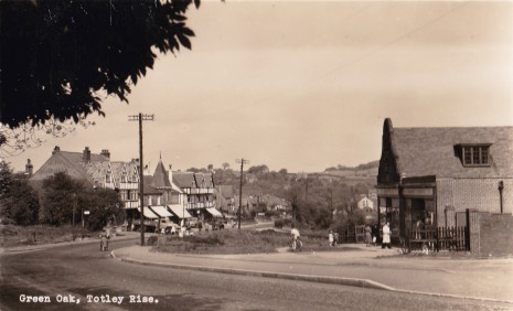 Totley Co-op and Green Oak shops, 1950s