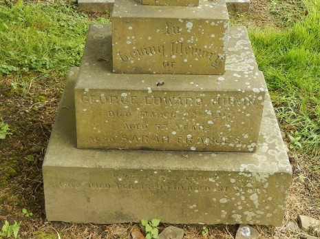 Gravestone of George Edward Hukin, razor grinder and friend of Edward Carpenter