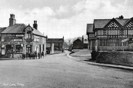 otley Hall Lane and Baslow Road junction
