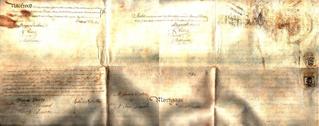 Mortgage,  25th May 1784, part 2 (reverse)