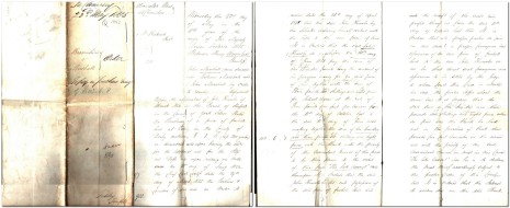 Minutes of Order on Claim, 21 January 1854