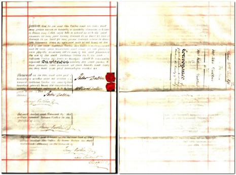 Conveyance dated 30 July 1873, parts 3 and 4
