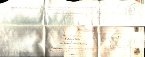 Conveyance dated 2 April 1890, part two (reverse)