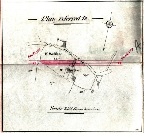 Conveyance dated 2 April 1890, Plan (enlarged)