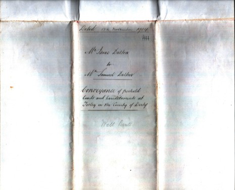 Conveyance dated 17th November 1904, part three