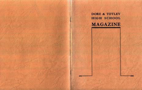 Dore and Totley High School Magazine, 1951-52