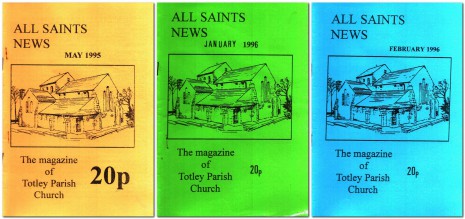 Coloured covers were used from March 1993